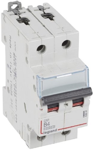 Выключатель автоматический Legrand DX3-E 10000 2п 4А B 16кА картинка